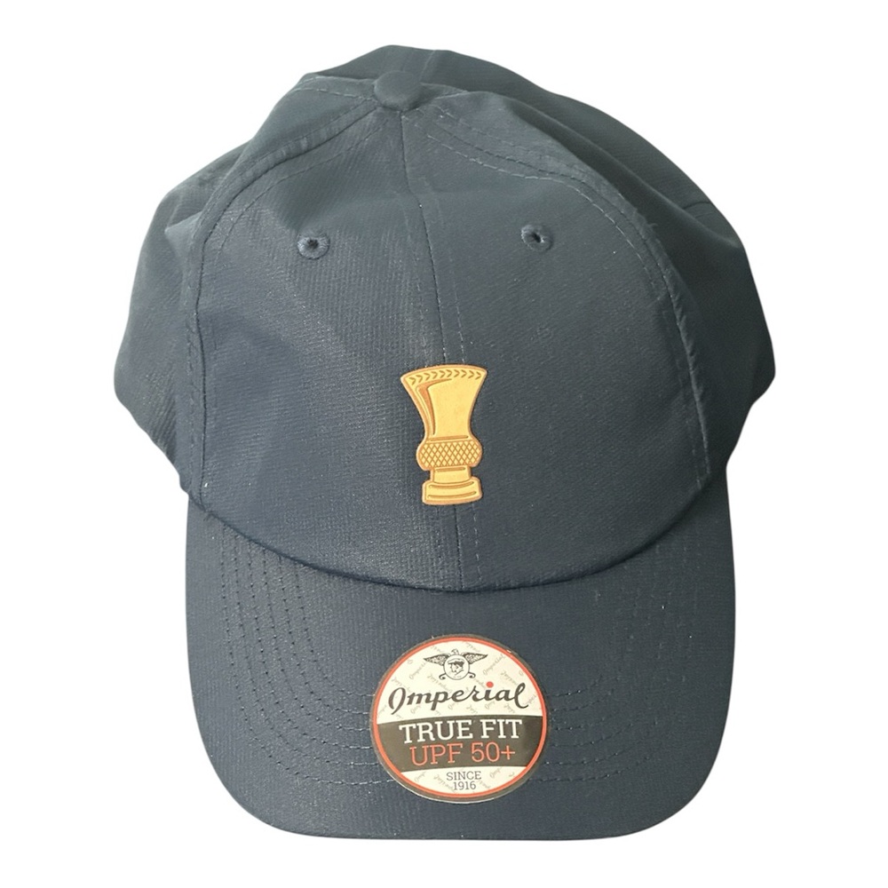 Imperial Streamsong Gold Trophy Navy Blue Golf Hat NWT